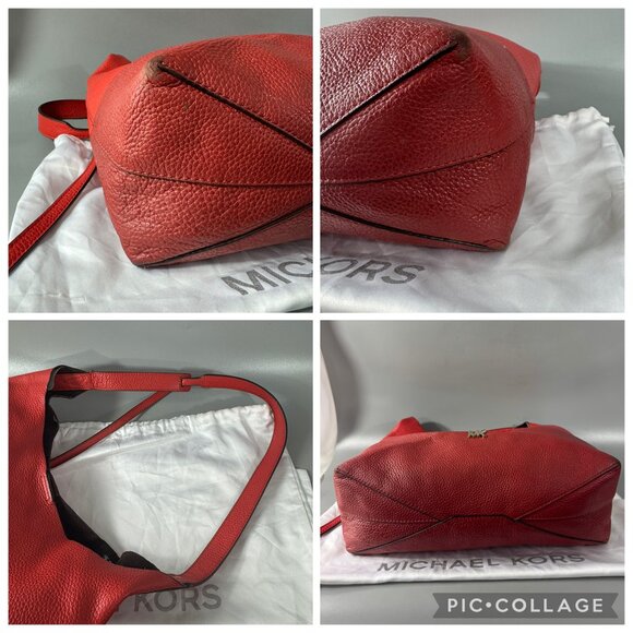 Michael Kors Junie Medium Colorblock Hobo Bag - Picture 15 of 15